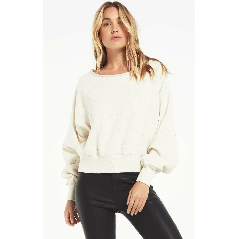 Allie Speckled Sweatshirt