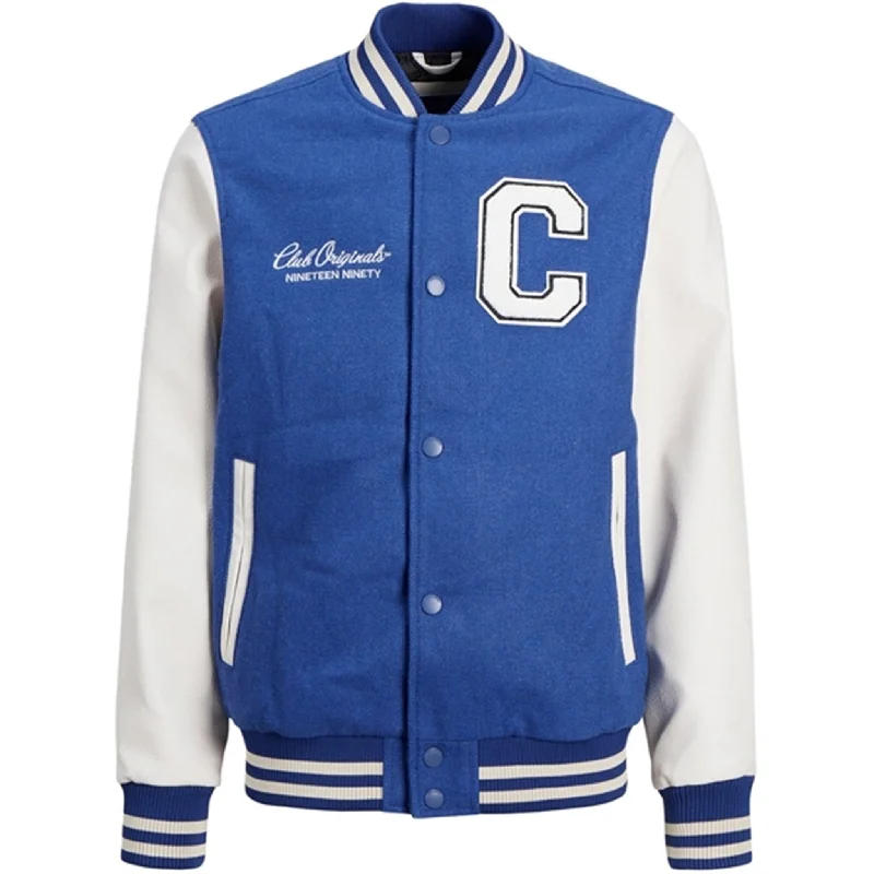 Jack & Jones Junior True Blue Jorcollege Bomber Jacket